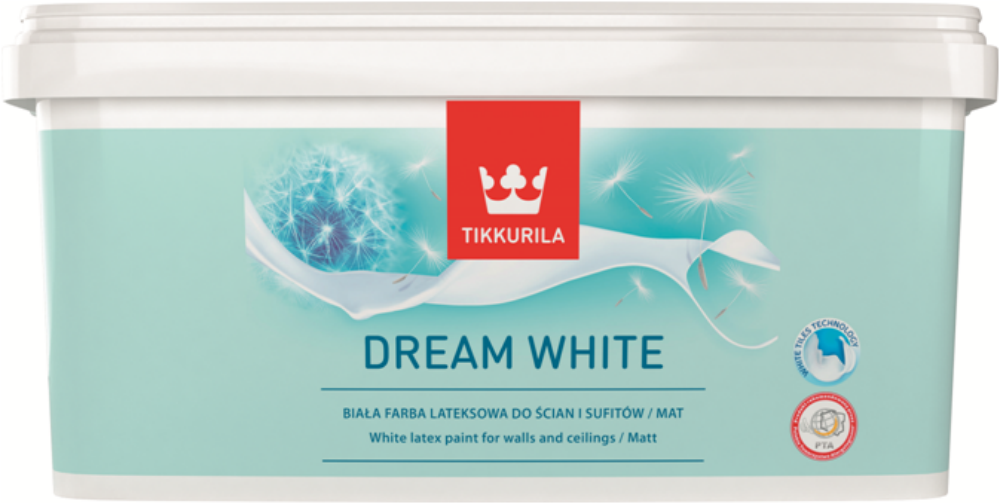 Farba Dream White firmy Tikkurila